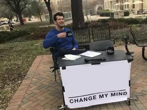 Change My Mind meme about Thrive Causemetics