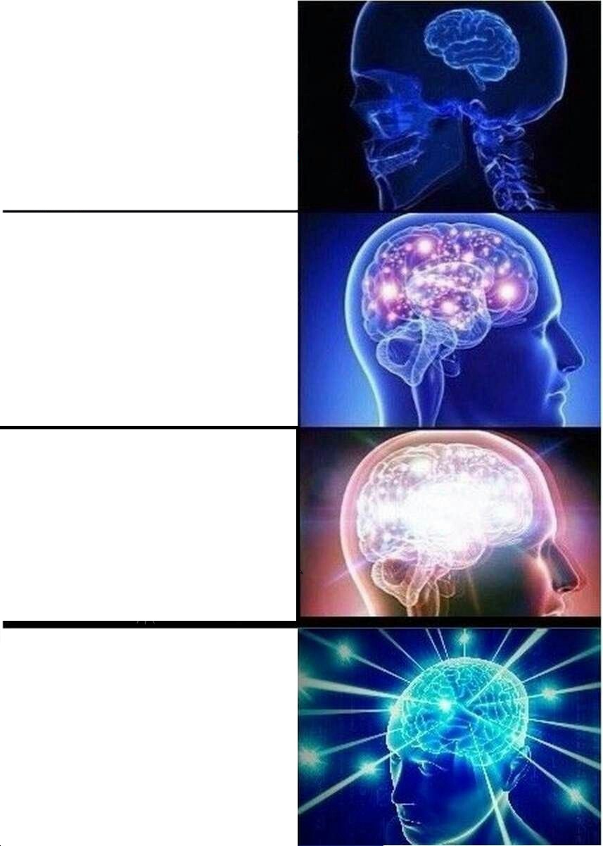 Expanding Brain meme about Thrive Causemetics