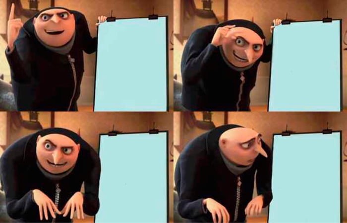 Gru's Plan meme about Thrive Causemetics